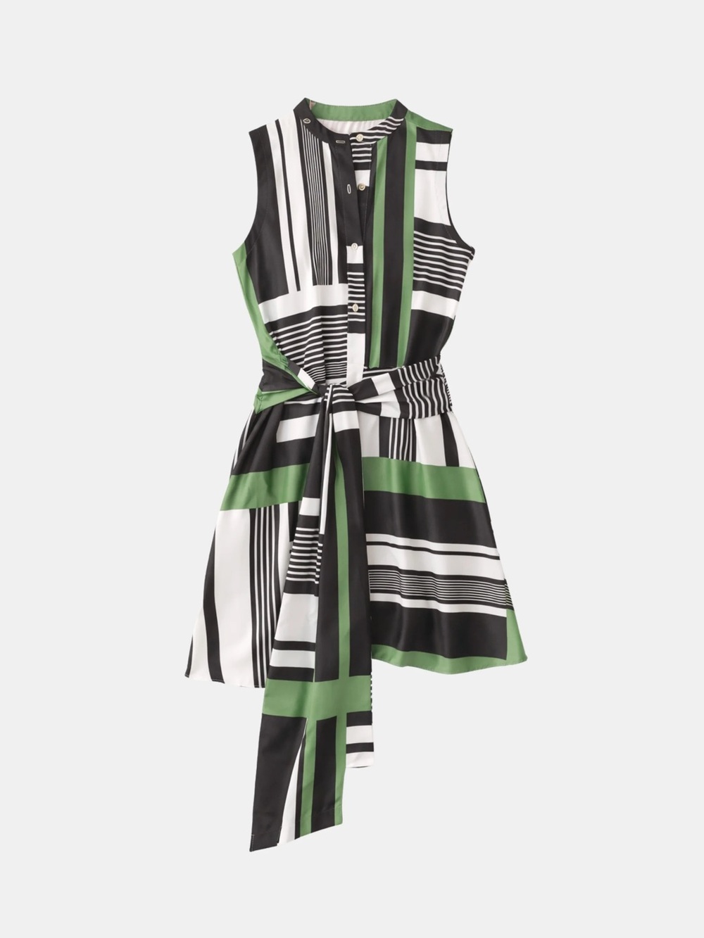 MISA LOS ANGELES
CLOVER DRESS | STRIPED GEO